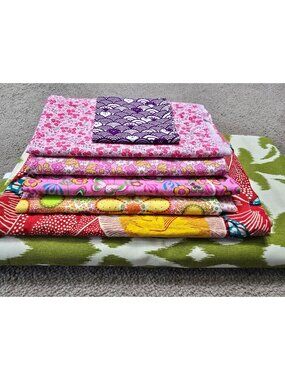 Fabric Bundle Quilting Floral & Geometric Patterns 7 sq yd Lot